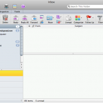 Microsoft Outlook 2011 Interface